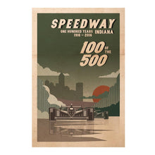  Speedway 12x18 Print - Indianapolis Neighborhood