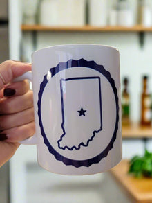  Indiana Badge Coffee Mug