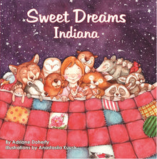  Sweet Dreams Indiana | 1st Edition Board Book
