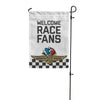 "Welcome Race Fans" Indianapolis Motor Speedway® Garden Flag