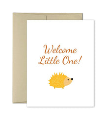  Welcome Little One Greeting Card