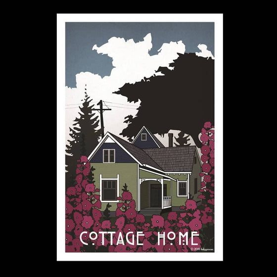 Cottage Home 12x18 Print