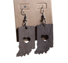  Wooden Indiana Earrings