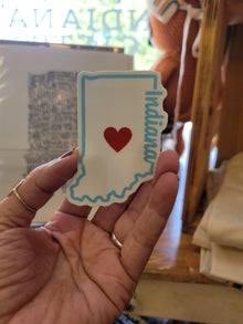  Love Indiana Sticker