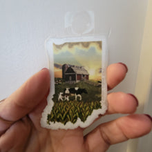  Indiana Farm and Cow Sticker