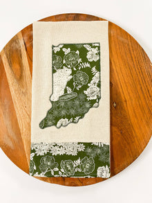  Leave it to Beaver Indiana Tea Towel