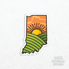 Indiana Fields Sticker