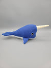 Narwhal Stuffed Animal, Narwhal Soft Toy, Stuffed Unicorn Of