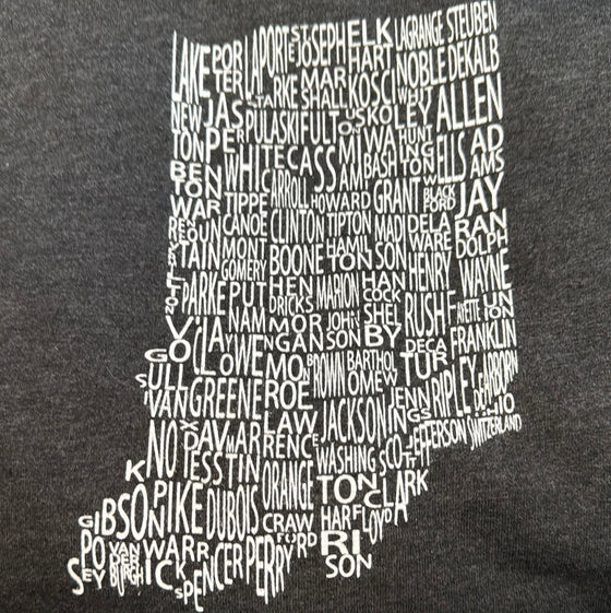Indiana Counties Hooded Sweatshirt