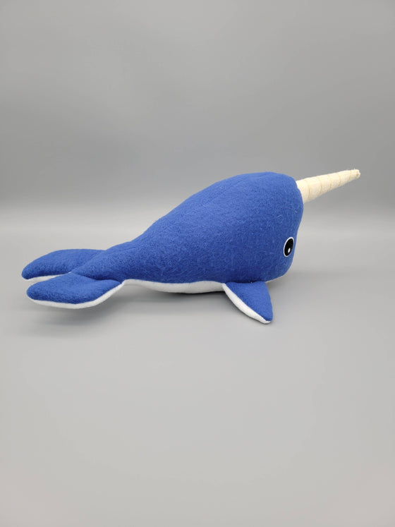 Narwhal Stuffed Animal, Narwhal Soft Toy, Stuffed Unicorn Of