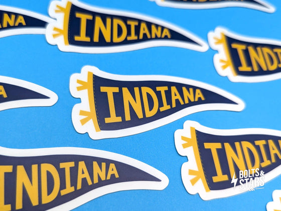 Indiana Pacers Inspired Sticker