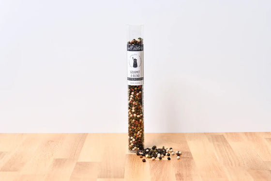 Gourmet 4-Blend Peppercorns - 2 oz Grinder Refill Tube