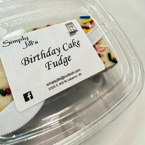 Fudge - Birthday Cake