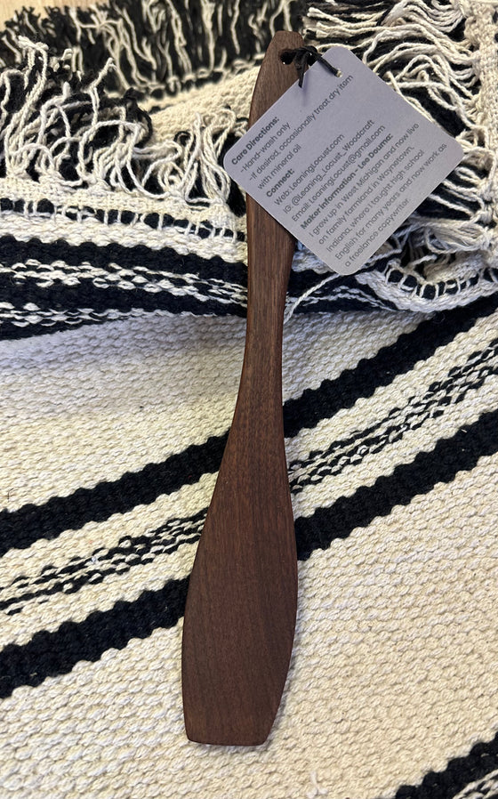 Black Walnut Slim Saute Spatula