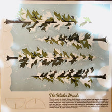  Winter Tree Woods Punch–Out Paper DIY Kit