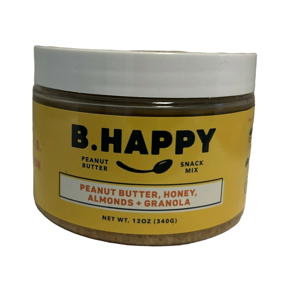 Good Day Sunshine—Peanut Butter, Honey, Almonds, and Granola