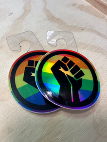  Black Lives Matter Pride Fist Sticker