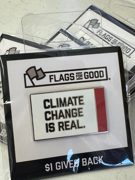 Climate Change Is Real Pin