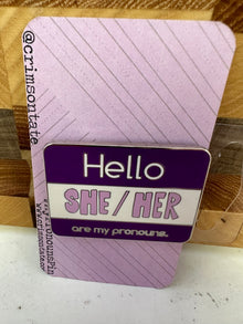  She/Her Pin