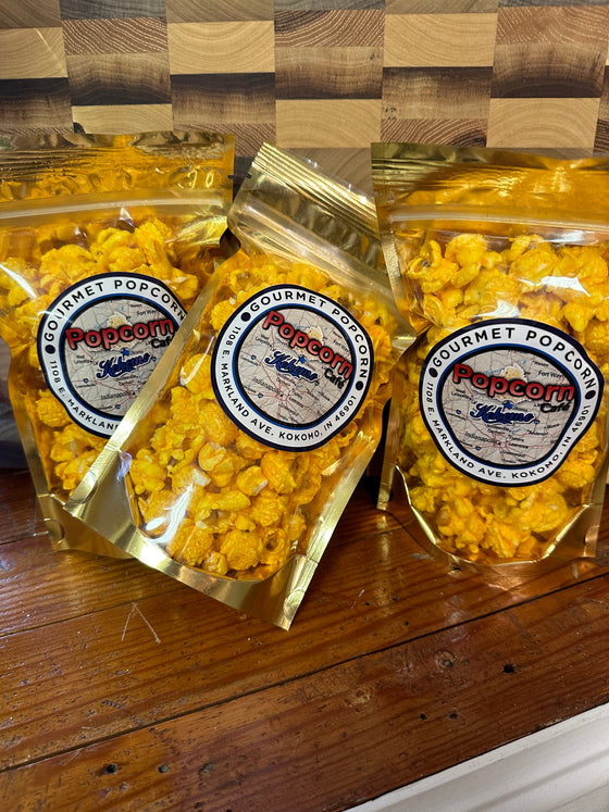 Cheddar Caramel Cheese Popcorn