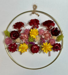  Dried Flower Brass Hoop