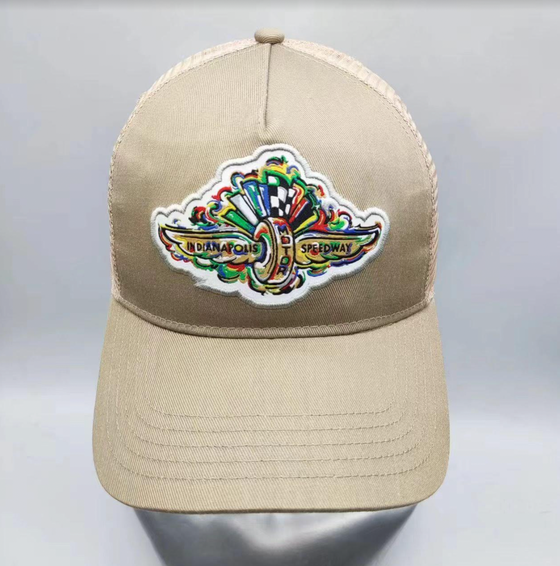 Indianapolis Motor Speedway Wing and Wheel Tan Hat