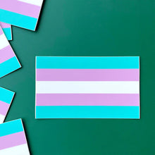  Transgender Pride Flag Sticker