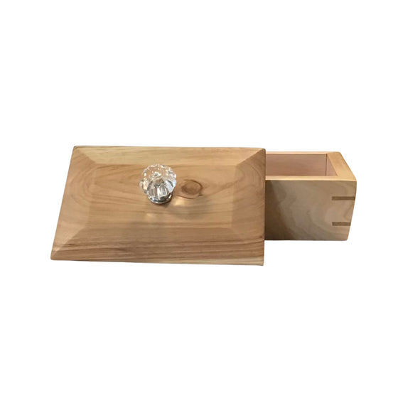 Ornamental Box | Glass Knob