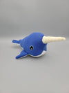 Narwhal Stuffed Animal, Narwhal Soft Toy, Stuffed Unicorn Of