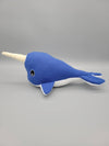 Narwhal Stuffed Animal, Narwhal Soft Toy, Stuffed Unicorn Of