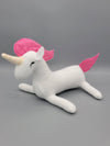 Unicorn Stuffed Fleece Toy, Unicorn Plushie, Stuffed Unicorn