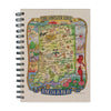 Indiana State Map Journal: 7 x 9 / Open Dated / Journal