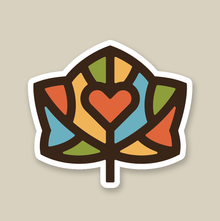  Nature Lover Multicolor Leaf Sticker