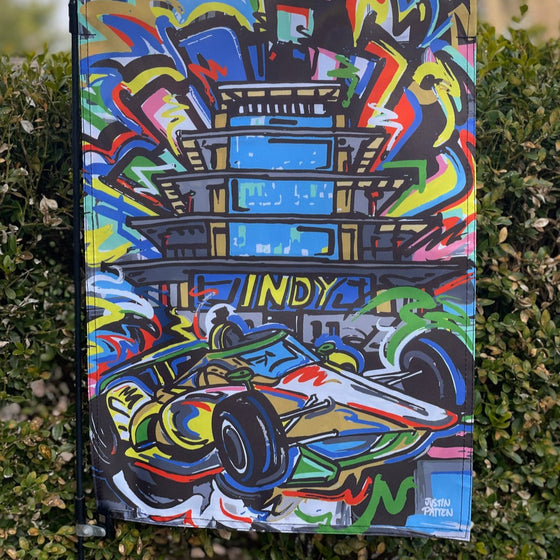 Indianapolis Motor Speedway Pagoda Garden Flag