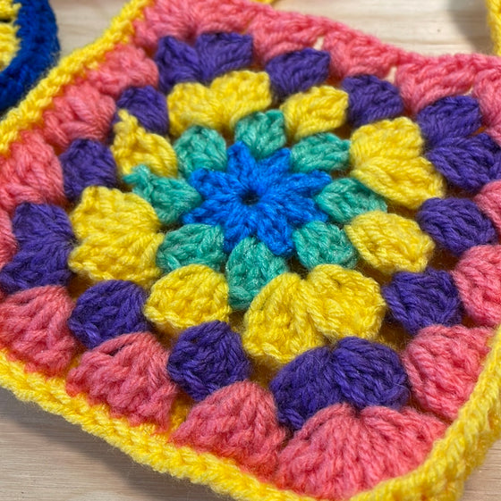 Granny Square Toddler Pouch