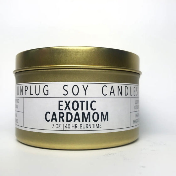 Exotic Cardamom Travel Soy Candle