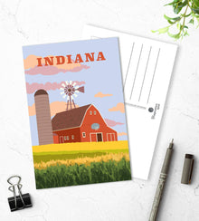  Indiana Single Postcard