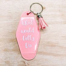  Vintage Style Motel Keychain- What Would Dolly Do?