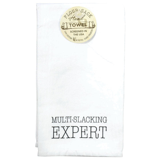 Multi-Slacking Expert Cotton Tea Towel