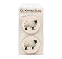 Sheep Car Coasters - 2 Pack
