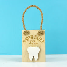 Tooth Fairy Door Hanger with Tooth and Treasure Storage