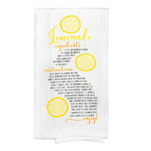  Lemonade Recipe Flour Sack Towel