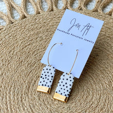  Gold Luster Dipped Polka Dot Arches