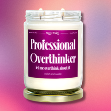  Professional Overthinker Candle