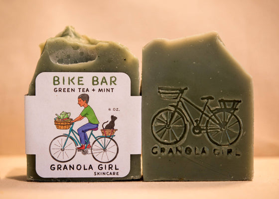 Bike Bar Soap- Peppermint, Tea Tree & Green Tea
