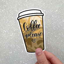  Coffee Please Sticker | Vinyl Waterproof Decal