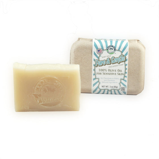 Pure & Gentle Fragrance Free Olive Oil Soap
