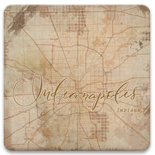  Indianapolis Map Coaster Set