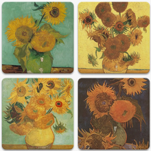  Van Gogh Sunflowers Coaster Set