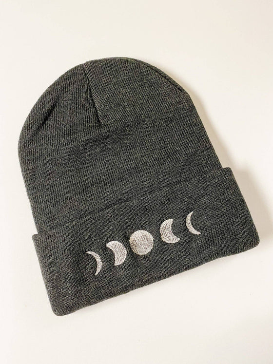 Phases of the Moon Beanie